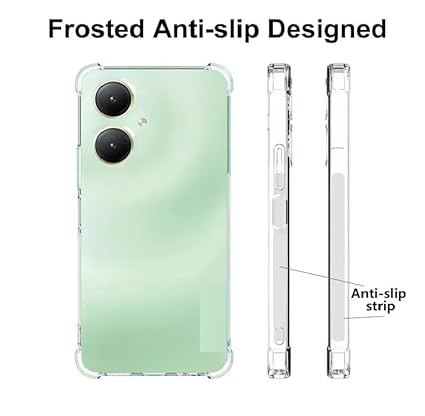 Picture of transparent back cover for realme c61 4g/narzo note 60 4g/narzo n61 4g
