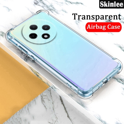Picture of Phone case For OPPO Reno 12F Back cover Air Protection Silicone Clear Transparent Shockproof Cover For OPPO Reno 12F 5G Cover cases