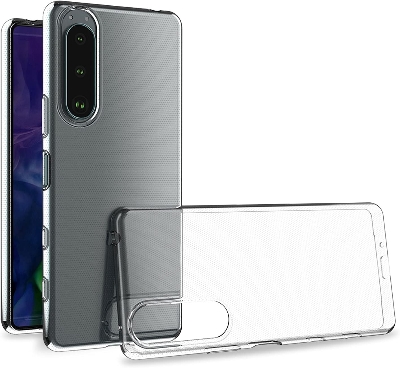 Picture of Sony Xperia 5 II ( Xperia 5 Mark II) Premium Silicone Case Crystal Clear Soft TPU Ultra-Thin Transparent Flexible Mobile Phone Back Cover