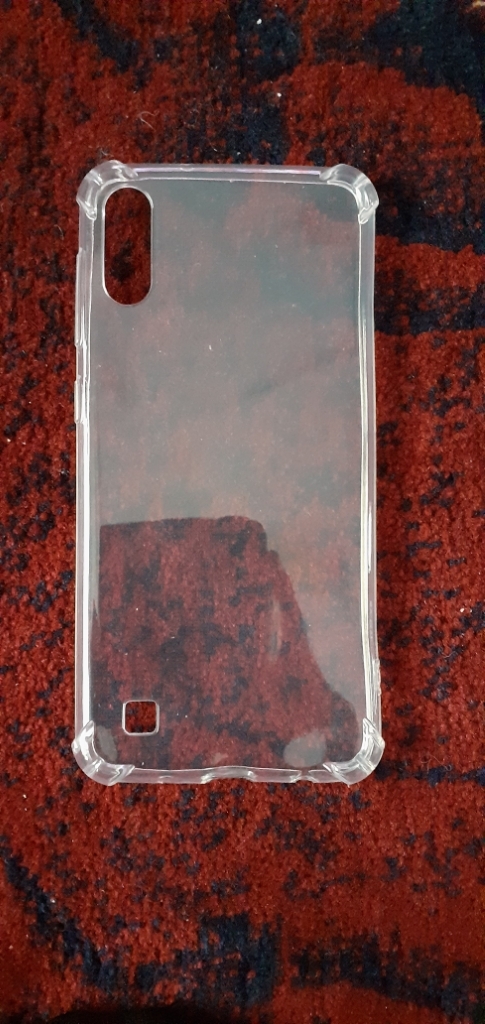 Picture of Samsung Galaxy A10 Anti-Shock Air Cushions Drop Resistance Transparent TPU Case Silicone Back Cover