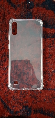 Picture of Samsung Galaxy A10 Anti-Shock Air Cushions Drop Resistance Transparent TPU Case Silicone Back Cover