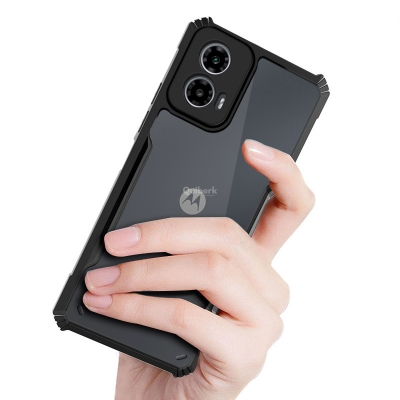 Picture of For Motorola Moto G24 Power G04 Luxury Stylish Xunddu Case Clear Transparent Back Cover