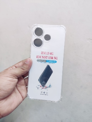 Picture of FOR REDMI 13 4G / NOTE 13R SOFT TRANSPARENT BACK COVER SHOCKPROOF BACK COVER