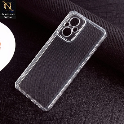 Picture of For OPPO F21 PRO 5G / Reno7 Z 5G / Reno 7 Lite / Reno 8 Lite IMPT Premium Silicone Case Crystal Clear Soft TPU Ultra-Thin Transparent Flexible Protective Mobile Phone Back Cover