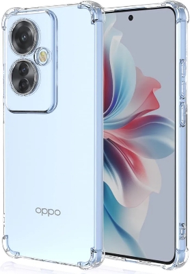 Picture of Oppo Reno 11F 5G /Oppo F25 pro 5G Flexible Clear Transparent Soft TPU Back Case Back Cover (Back Case Cover For Smartphone)