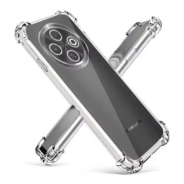 Picture of Xiaomi Redmi 14C 4g Flexible Clear Transparent Soft TPU Back Case Back Cover (Back Case Cover For Smartphone)