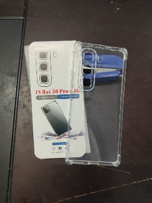 Picture of For Infinix Hot 50 Pro+ 4G soft shock proof clear transparent back cover