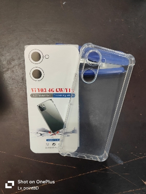 Picture of For Vivo Y03/Vivo Y03T/Vivo Y18 soft shock proof clear transparent back cover