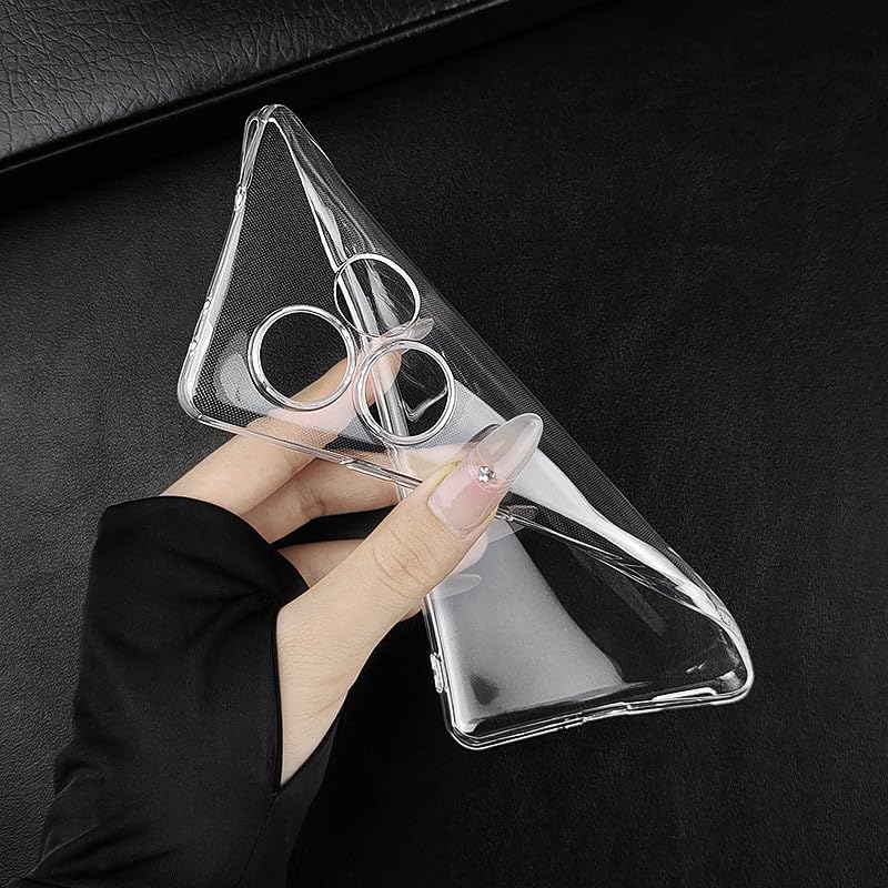 Picture of Realme GT 6T 5G Transparent Soft & Flexible TPU Mobile Back Cover