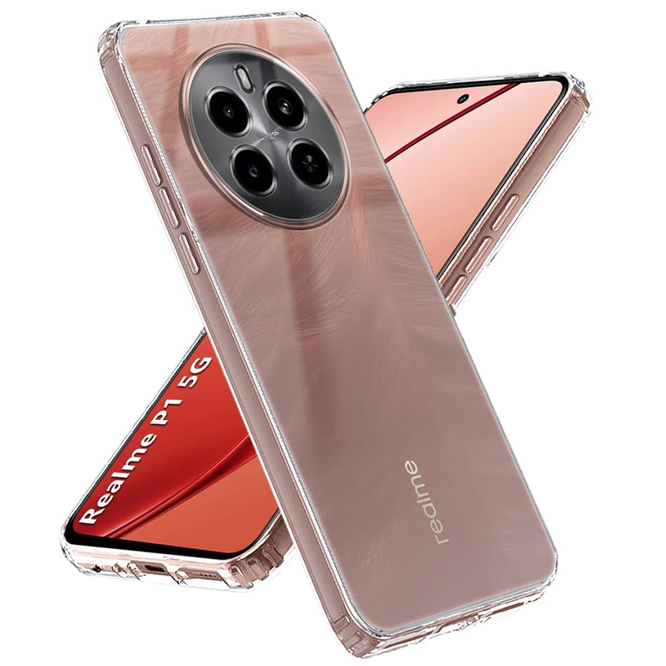 Picture of Realme P1 5G Transparent Soft & Flexible TPU Mobile Back Cover