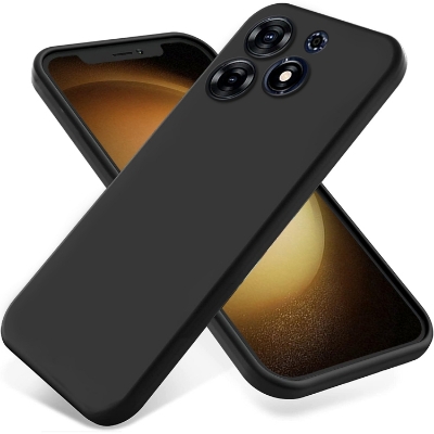 Picture of For Infinix Smart 8 / Spark Go 2024 Slim Matte Cover Liquid Silicone Stylish and Protective Back Cover Case for Your Device
