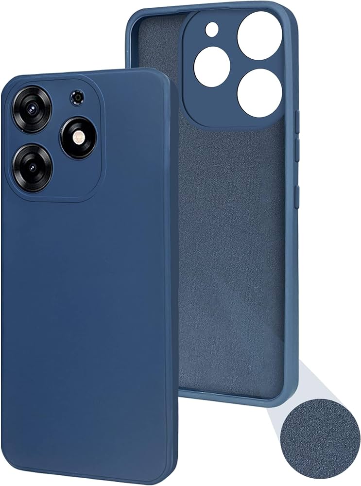 Picture of For Infinix Smart 8 / Spark Go 2024 Slim Matte Cover Liquid Silicone Stylish and Protective Back Cover Case for Your Device