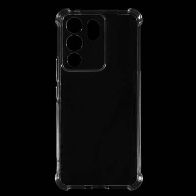 Picture of Official Silicone Soft Case Vivo V40lite 4g/5g /Vivo Y300 5g | 360 Degree Protection | Shock Proof Design | Transparent Back Cover for Vivo V40 lite 5g/ Vivo Y300 5G (PC & TPU, Transparent Bumper) VivoV40lite