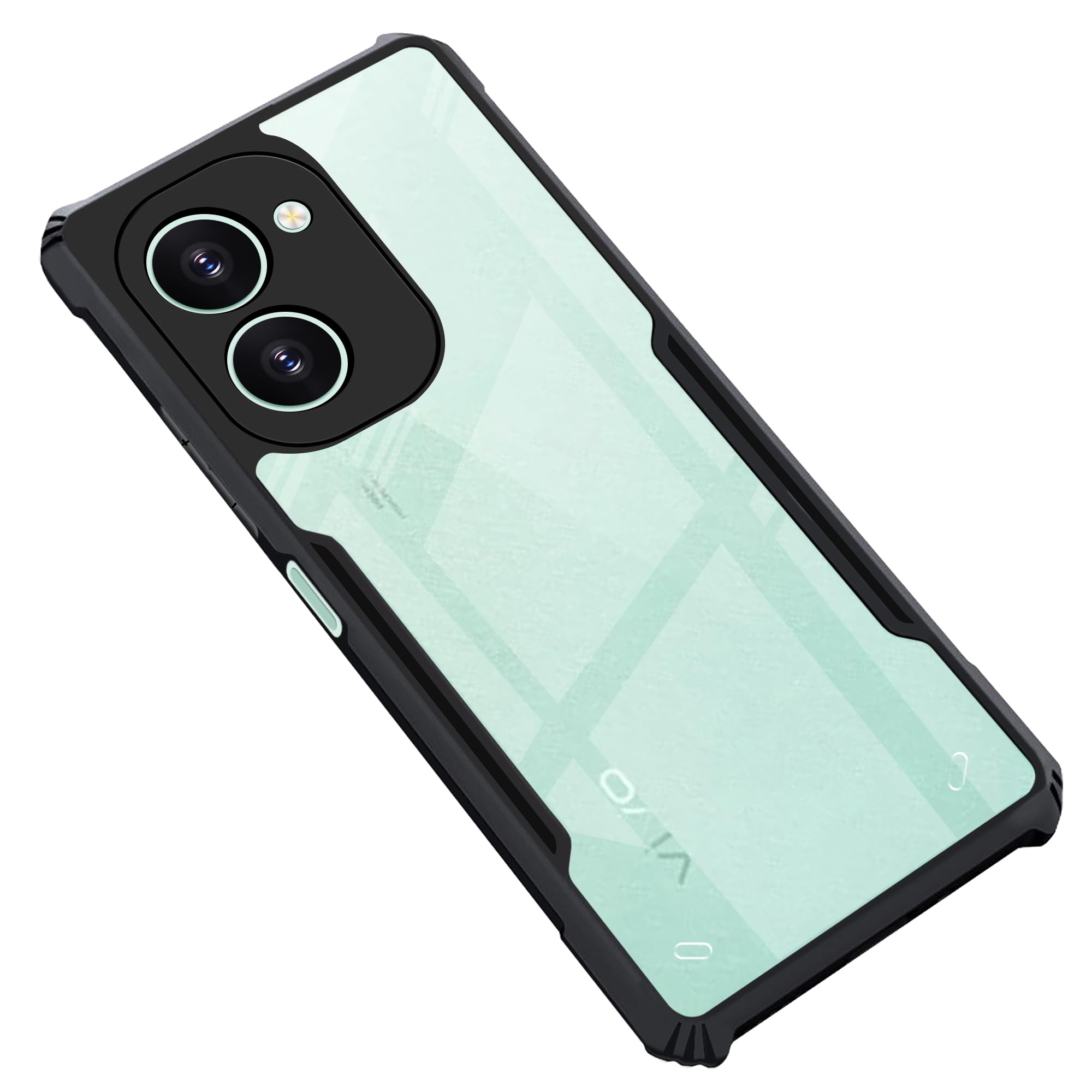 Picture of For Vivo Y18 / Y18e / Y03 (4G) Xundd Protective Back Cover Cases Shockproof Airbag Bumper Soft Back Transparent Shell Covers ForVivo Y18 / Y18e / Y03 (4G) phone case