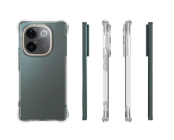 Picture of iQOO Z9s Pro 5G / Vivo T3 Pro 5G Back Cover | Heavy Duty Hybrid Back Cover Tranparent Full Clear Soft Longlasting Usable Back Case iQOO Z9s Pro 5G / Vivo T3 Pro 5G Back Cover | Heavy Duty Hybrid