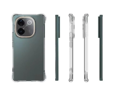 Picture of iQOO Z9s Pro 5G / Vivo T3 Pro 5G Back Cover | Heavy Duty Hybrid Back Cover Tranparent Full Clear Soft Longlasting Usable Back Case iQOO Z9s Pro 5G / Vivo T3 Pro 5G Back Cover | Heavy Duty Hybrid