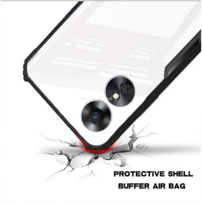 Picture of Vivo T3 PRO / vivo iQOO Z9s Pro Xundd Protective Airbag Bumper Transparent Back Side Clear Phone Case For Vivo T3 Pro Back Cover