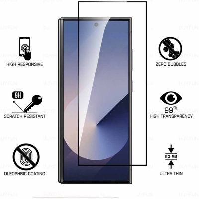 Picture of 2in1 Tempered Glass For Samsung Galaxy Z Fold6 5G Lens Screen Protector Samung ZFold6 Fold 6 ZFold 6 2024 Camera Protective Film