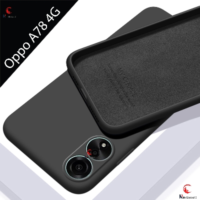 Picture of OPPO A78 4G/ New Liquid Silicone Phone Case All-inclusive Shockproof Back Cover