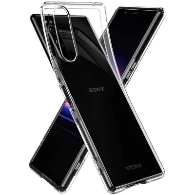 Picture of For Sony Xperia 5 II Reinforced Shockproof Cushion Back Clear Hybrid Transparent Sof Tpu Back Cover For Sony Xperia 5 II