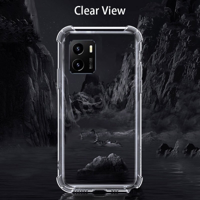 Picture of Case For Realme C75 4G RealmeC75 C 75 2024 Phone Casing Clear Transparent Back Cover Shockproof Bumper Soft TPU Screen Camera Lens Protector Tempered Glass Film