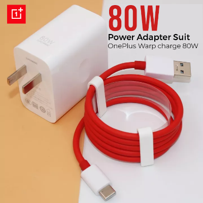 Picture of Oneplus 80W SuperVooc Adapter With Type C Cable
