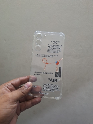Picture of for samsung galaxy s23 plus clear transparent desigen back cover