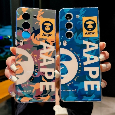 Picture of For Samsung Galaxy Z Fold 6 Fashion Creative Cartoon IMD Blu-ray Folding Phone Case TPU Soft Protection Shell