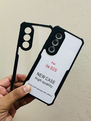Picture of itel S25  Xundd Protective Airbag Bumper Transparent Back Side Clear Phone Case For itel S25  Back Cover
