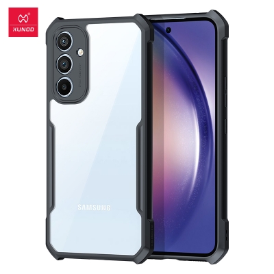 Picture of 𝐒𝐚𝐦𝐬𝐮𝐧𝐠 𝐆𝐚𝐥𝐚𝐱𝐲 A𝟑𝟓 𝟓𝐠 Back Cover Silicone Shockproof Xundd Fusion Hard Back Cover Transparent With Camera Bump Protection 360 Degree For Samsung A35 5g Back Case M355g
