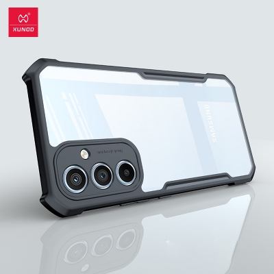 Picture of 𝐒𝐚𝐦𝐬𝐮𝐧𝐠 𝐆𝐚𝐥𝐚𝐱𝐲 A𝟑𝟓 𝟓𝐠 Back Cover Silicone Shockproof Xundd Fusion Hard Back Cover Transparent With Camera Bump Protection 360 Degree For Samsung A35 5g Back Case M355g
