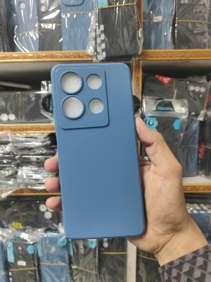 Picture of For Infinix Note 30 Pro Slim Matte Cover Liquid Silicone Stylish and Protective Back Cover Case for Your Device