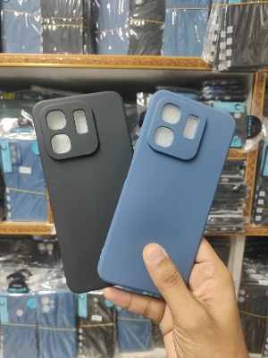 Picture of For Infinix Smart 9 \ Hot 50i / X6532 Heavy Strong Liquid Silicone Back Cover Soft Gel Rubber Shockproof Cover For Infinix Smart 9 Phone Case
