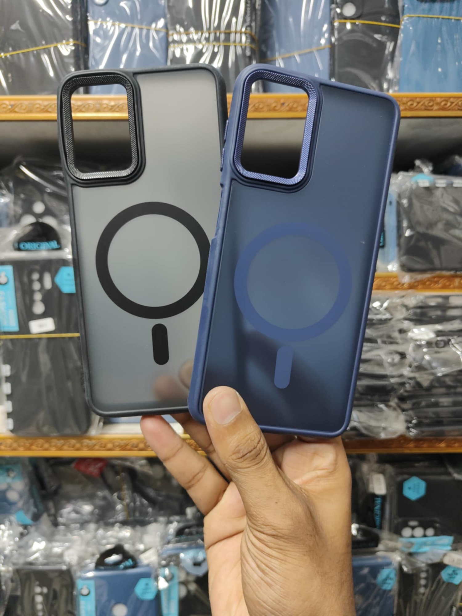 Picture of For Samsung Galaxy A13 4G Magsafe Matte Skin Back Cover