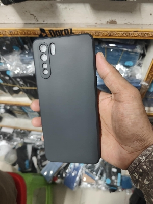Picture of For Oppo F15 / Oppo A91 / Oppo Reno 3 Slim Matte Cover Liquid Silicone Stylish and Protective Back Cover Case for Your Device