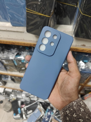 Picture of Vivo Y29 Liquid Silicone Case Silky Soft-Touch Finish Back Protective Cover for Vivo Y29