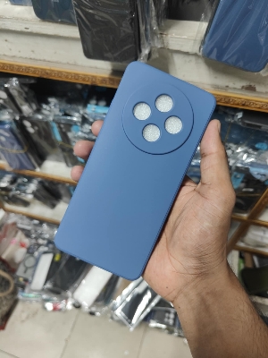 Picture of For Oppo Reno 12F 4G/5G /Oppo F27 5G/Oppo Reno 12 FS 5G Luxury Liquid Silicone Back Cover Mobile Phone Case