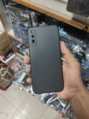 Picture of Silicone Case For Huawei Y8p / Huawei P Smart S - Soft Flexible Rubber Material Premium Shockproof Camera Bumper Protective Stylish Silicon Back Cover