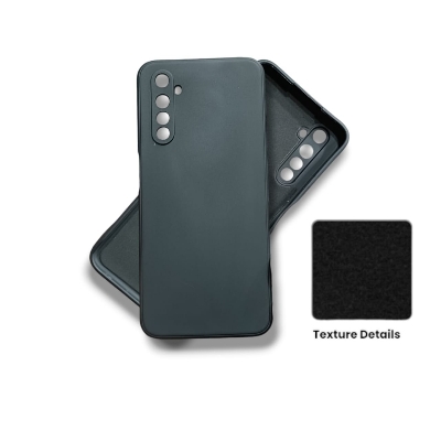 Picture of Realme 6 Back Cover Soft Matt Liquid Silicone Official Clothe Inside Camera Protection Phone Case for Realme 6