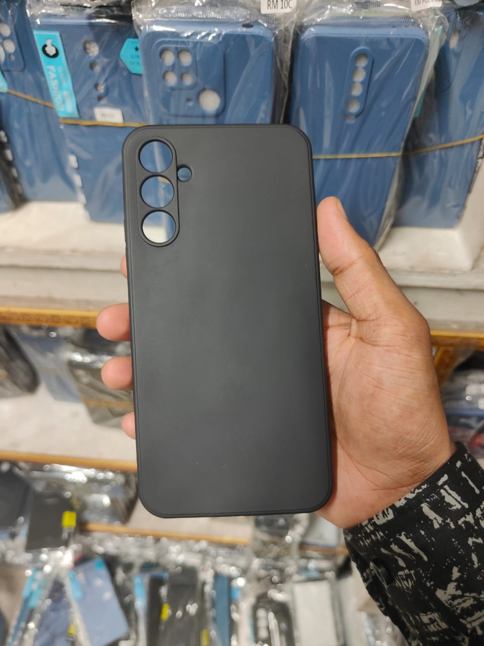 Picture of Samsung Galaxy A34 Leather Silicone Drop-proof and Smudge Ultra Slim Fashion Phone Case For Samsung A34 Back Cover