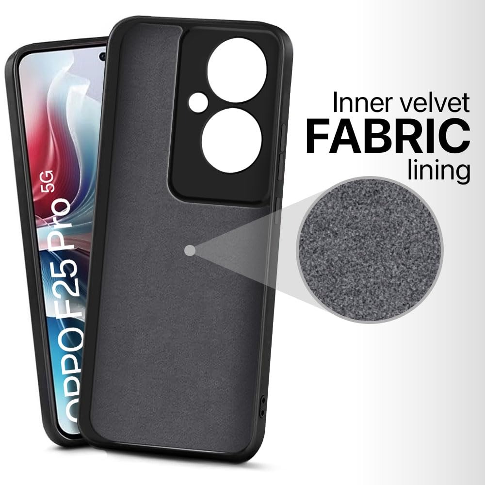 Picture of OPPO Reno 11F 5G Cover Soft Liquid Silicon Official Clothe inside Camera Protection Phone Case For OPPO Reno 11F 5G