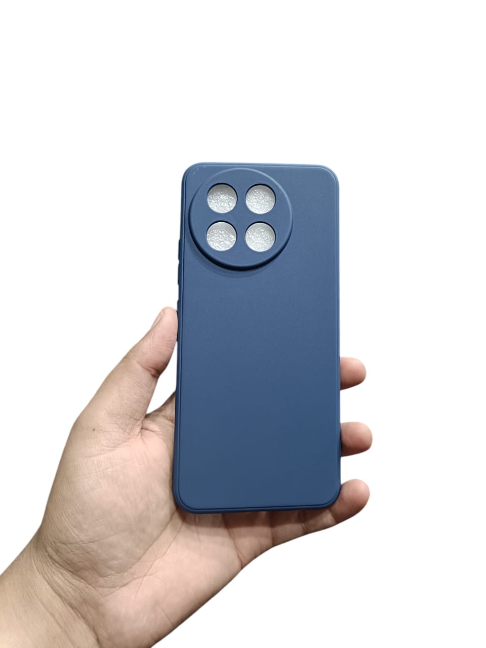 Picture of Tecno Spark 30 Pro Back Cover Soft Matt Official Clothe Inside Liquid Silicon Case Camera Protection Phone Case for Tecno Spark 30 Pro