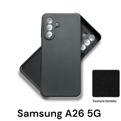 Picture of Samsung Galaxy A26 5G Back Cover Soft Matt Liquid Silicon Anti Shock Design Camera Protection Phone Case Samsung Galaxy A26 5G