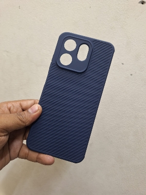 Picture of Infinix Smart 9 / Smart 9 HD / Hot 50i Back Cover Soft Matt Official Clothe Inside Liquid Silicon Case Camera Protection Phone Case for Infinix Hot 50i / Smart 9 / Smart 9 HD