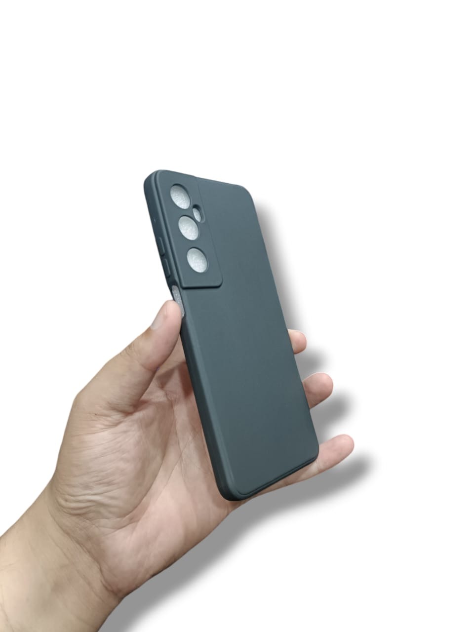 Picture of Realme C65 4G Back Cover Soft Official Clothe Inside Liquid Silicone Camera Protection Phone Case for Realme C65 4G