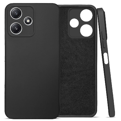 Picture of Redmi 13 4G Back Cover Soft Official Clothe Inside Camera Protection Phone Case for Redmi 13 4G