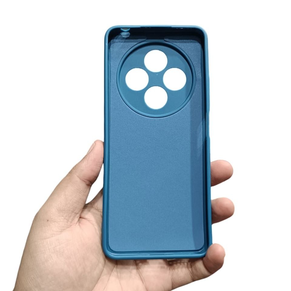 Picture of Redmi 14C / Poco C75 Back Cover Soft Matt Official Clothe Inside Liquid Silicon Case Camera Protection Phone Case for Redmi 14C / Poco C75