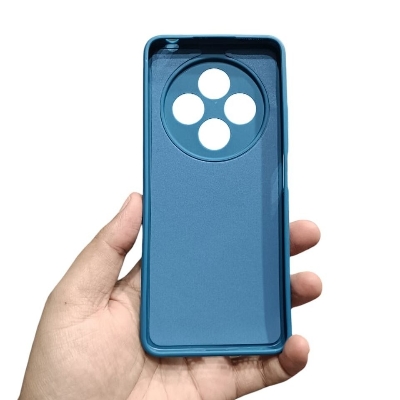 Picture of Redmi 14C / Poco C75 Back Cover Soft Matt Official Clothe Inside Liquid Silicon Case Camera Protection Phone Case for Redmi 14C / Poco C75