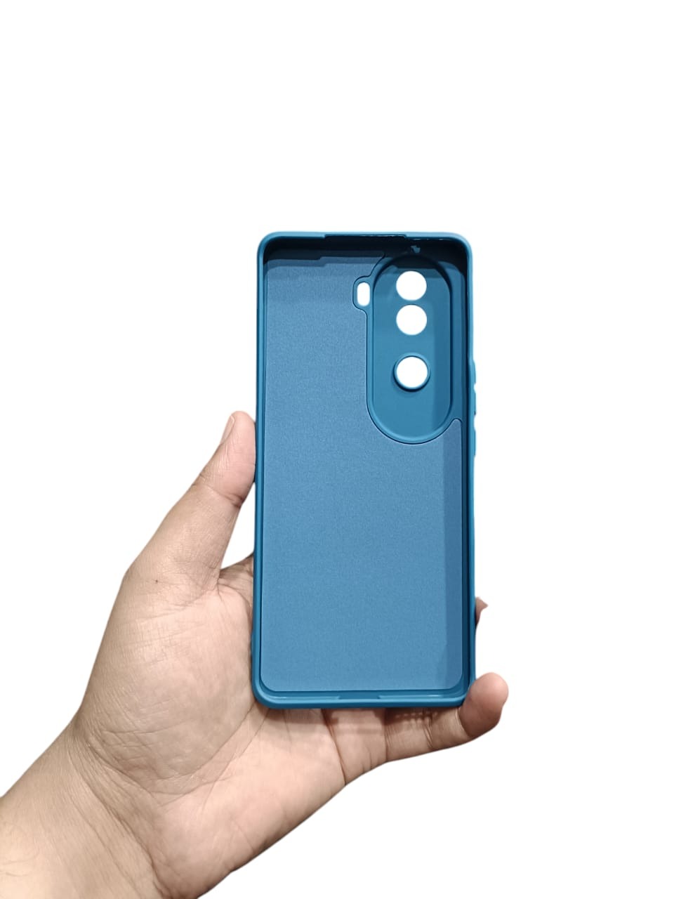 Picture of Vivo V40E 5G Back Cover Soft Matt Official Clothe Inside Liquid Silicon Case Camera Protection Phone Case for Vivo V40E 5G