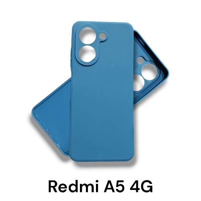 Picture of Redmi A5 4G / Poco C71 Back Cover Soft Matt Liquid Silicon Anti Shock Design Camera Protection Phone Case Redmi A5 4G